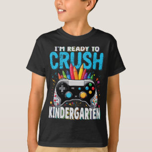 Vorbereitung auf den Kindergarten-Gamer zurück zur T-Shirt