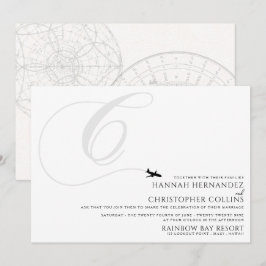 Vorbereitung auf die erste C-Hochzeit Einladung