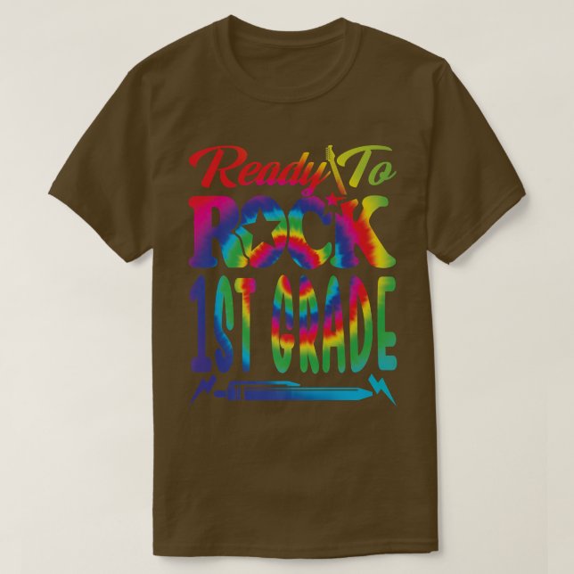 Vorbereitung auf die erste Stufe zurück zur Gefärb T-Shirt (Design vorne)
