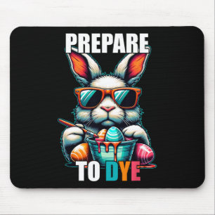 Vorbereitung auf die Färbung Funny Ostersonntag Ei Mousepad