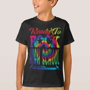 Vorbereitung auf die Gefärbte Krawatte der High Sc T-Shirt