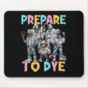 Vorbereitung auf Groovy Dye Funny Bunny Oaster Hor Mousepad