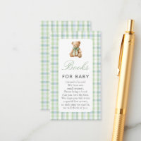 Vorbereitung Bär Junge Baby Shower Bücher für Baby