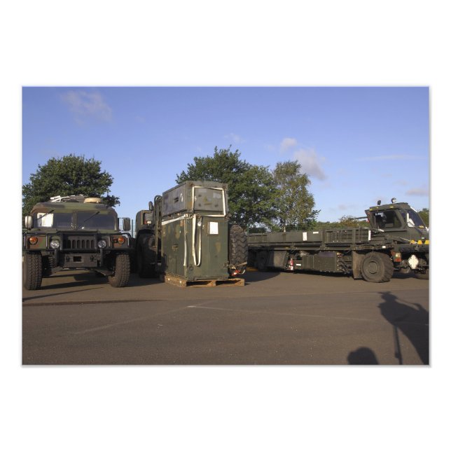 Vorbereitung der Ladung Fotodruck (Vorne)