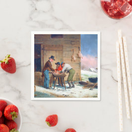 Vorbereitung der Türkei Weihnachten Francis Edmond Serviette