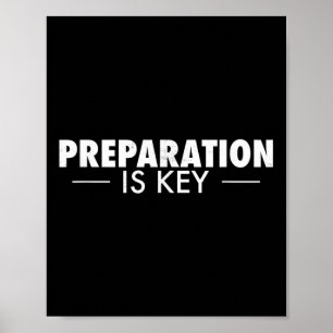 Vorbereitung ist der wichtigste Prepper Poster
