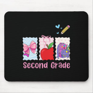 Vorbereitung Mädchen Rückkehr zur Schule Hallo Zwe Mousepad