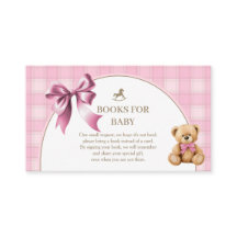 Vorbereitung Teddybär Rosa Karo Bücher für Baby-Ei