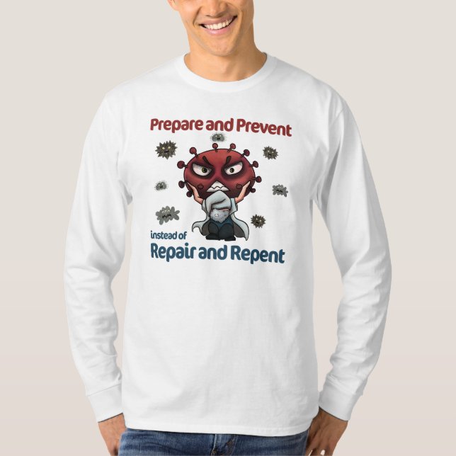 Vorbereitung und Prävention - Kontrolle T-Shirt (Vorderseite)