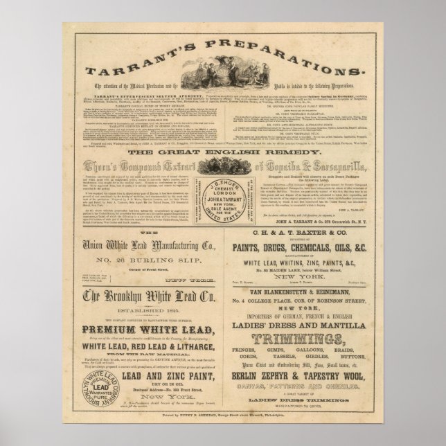 Vorbereitung von Tarrant Poster (Vorne)