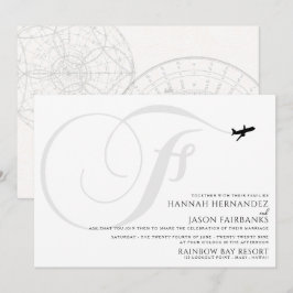 Vorbereitungen für den Start der ersten Hochzeitsf Einladung