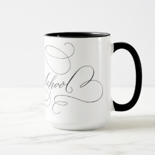 Vorbereitungs-Schulwecker-Tasse Tasse