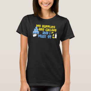 Vorbereitungsmaterial für die Zubereitung T-Shirt
