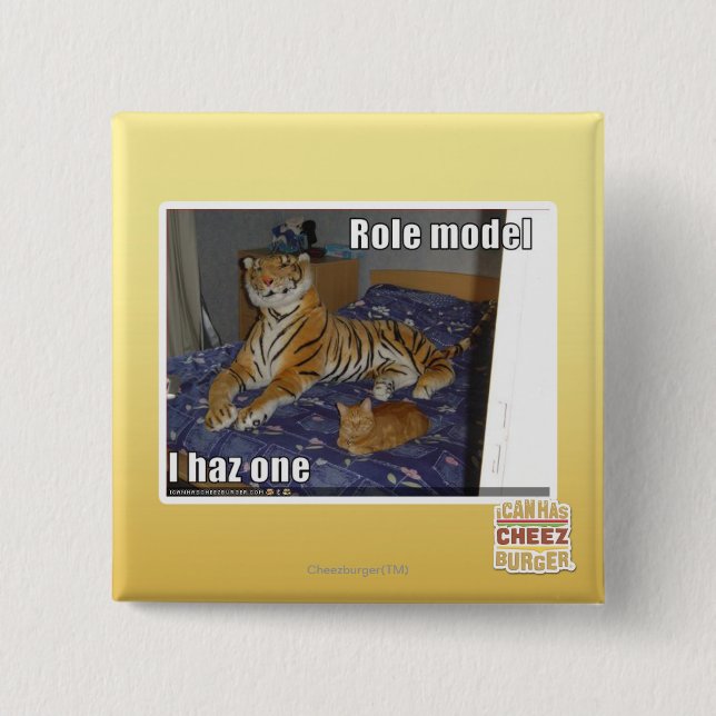 Vorbild, I haz eins Button (Vorderseite)