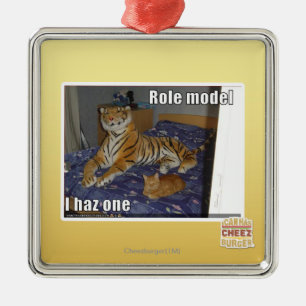 Vorbild, I haz eins Silbernes Ornament