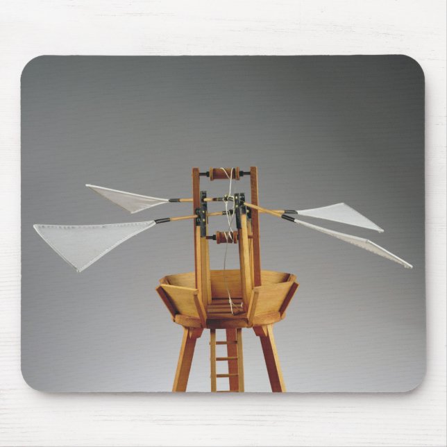 Vorbildliche Rekonstruktion von da Vincis Entwurf Mousepad (Vorne)