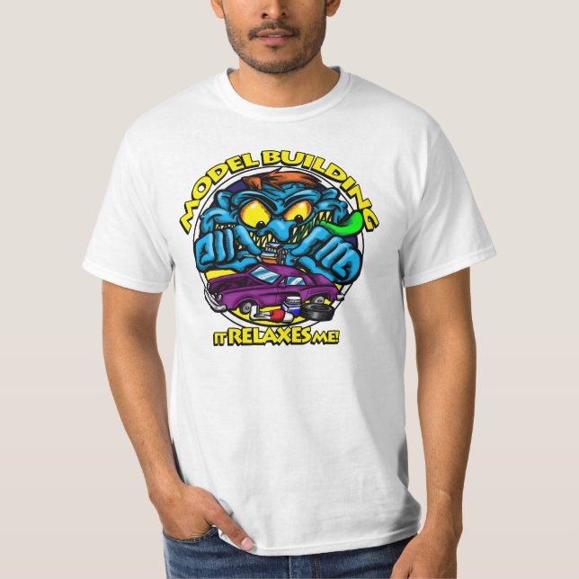 Vorbildliches Gebäude: Es entspannt sich mich T-Shirt (Vorderseite)
