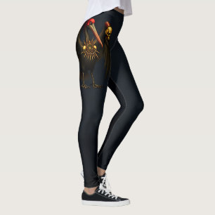 Vorboter des Goldenen Tors Der nächtliche Pelikan Leggings