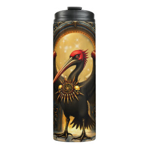 Vorboter des Goldenen Tors Der nächtliche Pelikan Thermosbecher