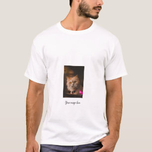 Vorder-Rückseite, benutzerdefiniert bedruckt T-Shirt