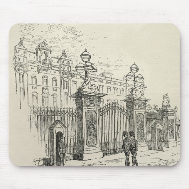 Vorderansicht des Buckingham Palace Mousepad (Vorne)
