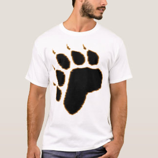 vordere Bärenpranke T-Shirt