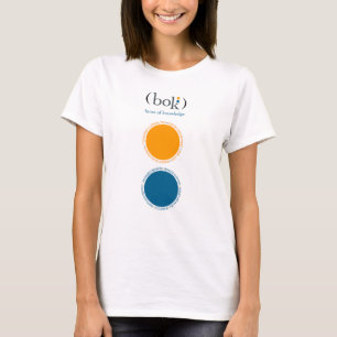 Vordere Punkte, hinteres bok Logo T-Shirt
