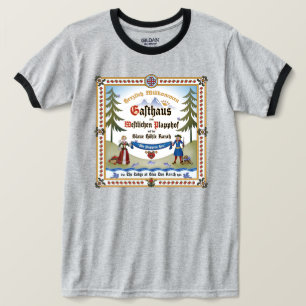Vordere T-Shirts ~ Lodge-Beschriftung