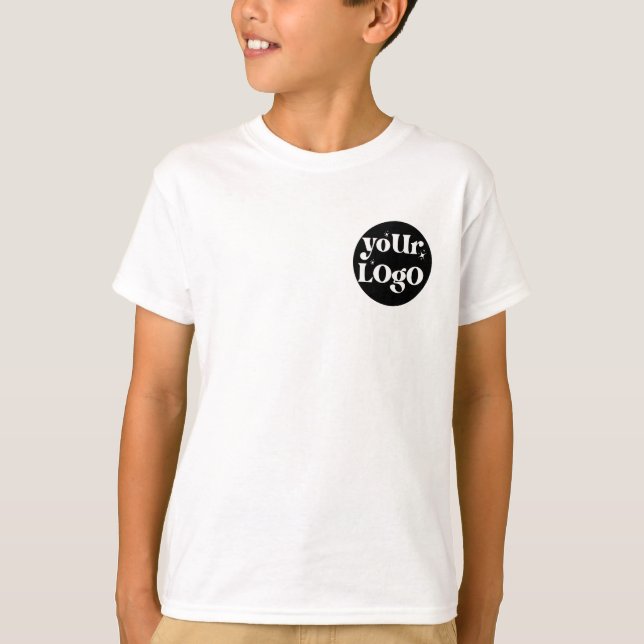 Vordere und Rückseite des Firmenlogos T-Shirt (Vorderseite)