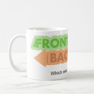 Vorderer Sitz-/hinterer SitzTasse Kaffeetasse