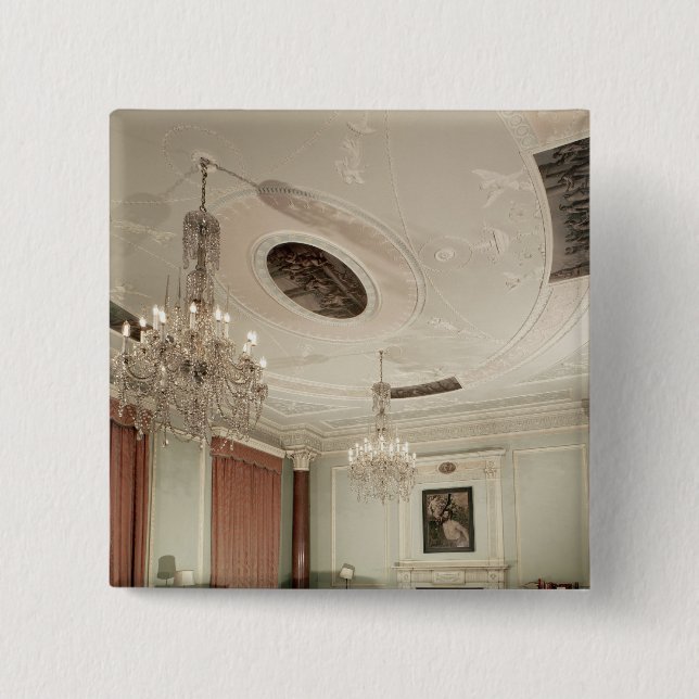 Vorderes Wohnzimmer, 1775 Button (Vorderseite)