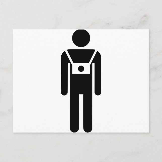 Vorderseite des Bildsymboles Postkarte (Vorderseite)