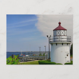Vorderseite des Hafenbereichs von Newburyport Post Postkarte