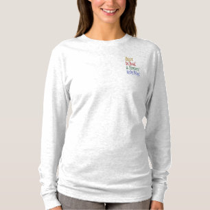 Vorderseite (Ecke) - Magisches Horace Zitat Langsc T-Shirt