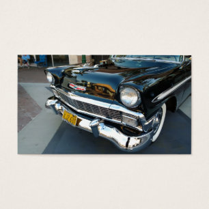 Vorderseite eines klassischen Frisierten Autos 195