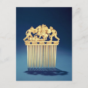 Vorderseite eines Scythian-Kamms Postkarte