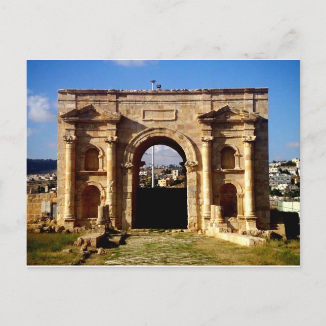 Vorderseite römische Struktur Postkarte (Vorderseite)