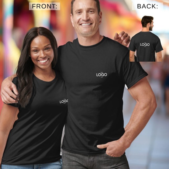 Vorderseite und Rückseite von Light Logos T-Shirt (Von Creator hochgeladen)