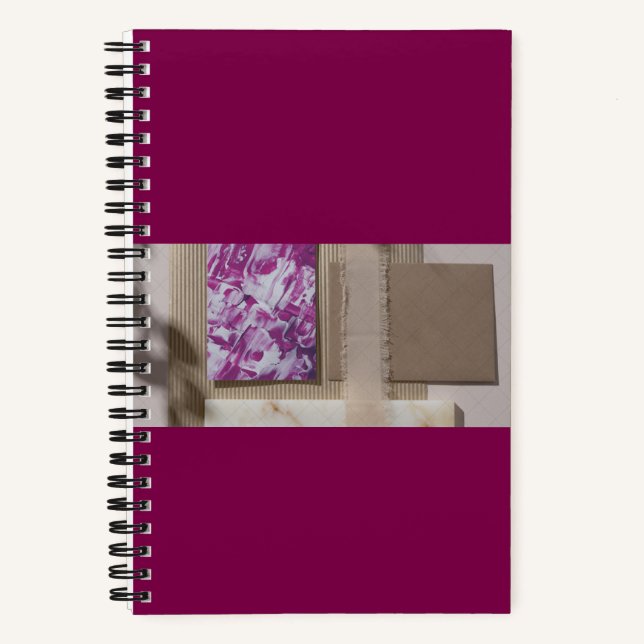 Vordertafeldesign Notizbuch (Vorderseite)