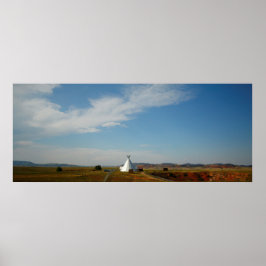 Vore-Büffel-Jump, Wyoming Poster