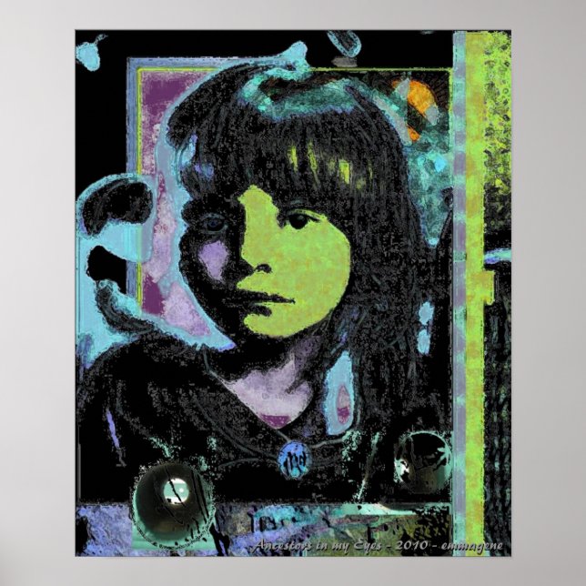 Vorfahren in meinen Augen Print Poster (Vorne)