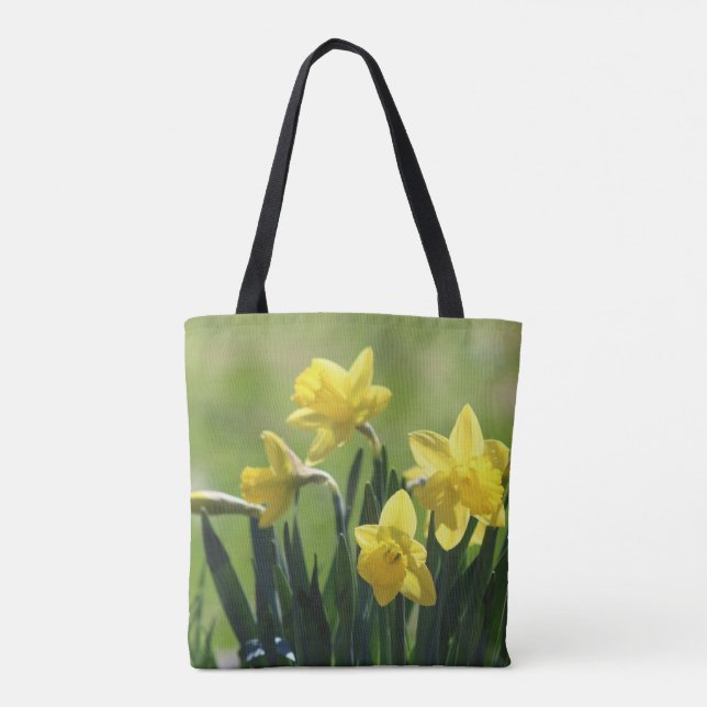 Vorfrühling-Narzissen Nordminnesota Tasche (Rückseite)