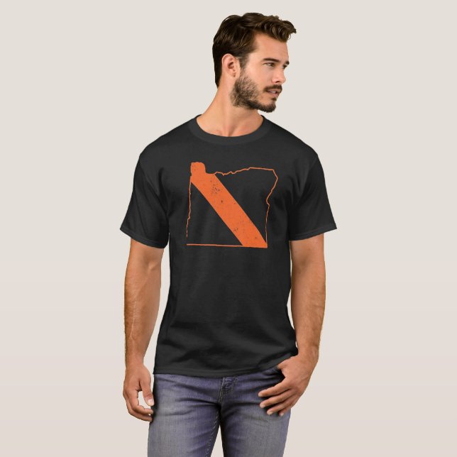 Vorgerückte Suchrettungs-Hundeshirt Oregons K 9 T-Shirt (Vorne ganz)
