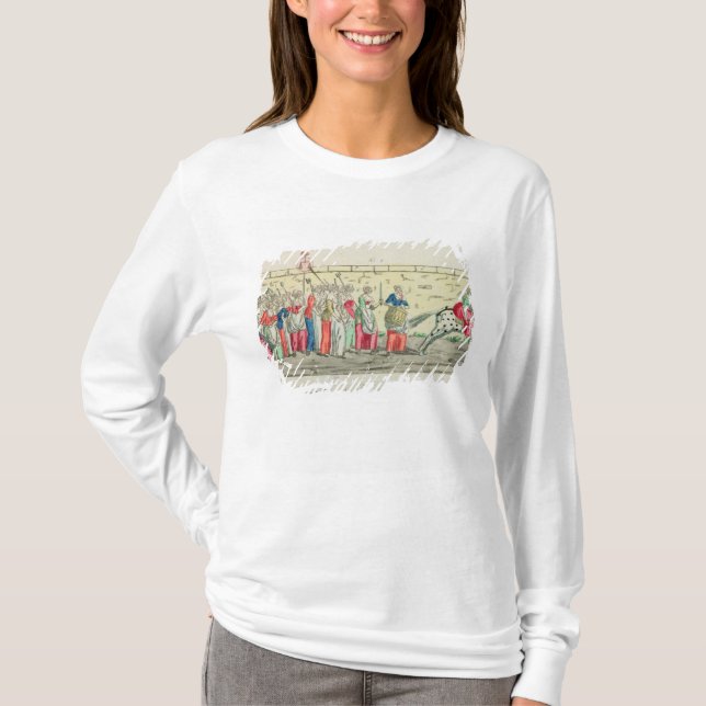 Vorgerückter Schutz der Frauen, die zu gehen T-Shirt (Vorderseite)