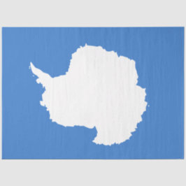 Vorgeschlagene Flagge der Antarktis (von Graham Ba Seidenpapier
