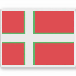 Vorgeschlagene Flagge Grönlands (1974) Aufkleber