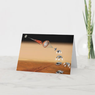 Vorgeschlagene Rückführungsmission der Mars. Karte