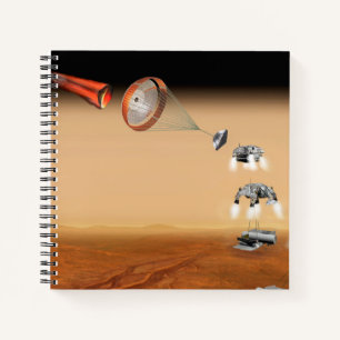 Vorgeschlagene Rückführungsmission der Mars. Notizbuch