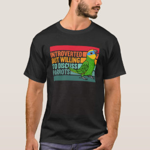 Vorgestellt, aber Papageien Orange Flügel Amazon T-Shirt
