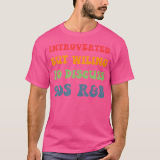 Vorgestellt, aber willens, 90er RNB 90S Rb zu disk T-Shirt